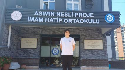 Asımın Nesli İmam Hatip Ortaokulu'nda b&uuml;y&uuml;k başarı 