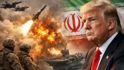 ABD'den hava bombardımanı! Trump: İranlılar az &ouml;nce aradı, anlaşma istiyorlar