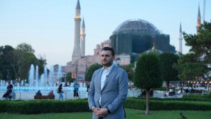 AK Parti İstanbul Gen&ccedil;lik Kolları'ndan Ayasofya y&uuml;r&uuml;y&uuml;ş&uuml;ne davet