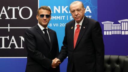 Cumhurbaşkanı Erdoğan'dan diplomasi trafiği! Macron ve Meloni ile g&ouml;r&uuml;şt&uuml;