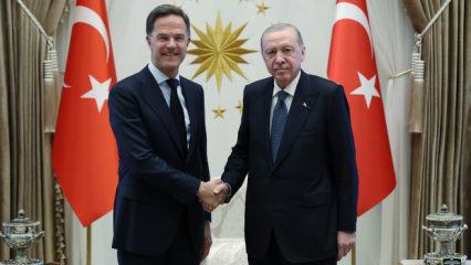 Cumhurbaşkanı Erdoğan, NATO Genel Sekreteri Rutte'yi kabul etti