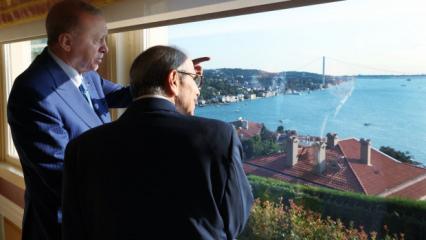 Cumhurbaşkanı Erdoğan L&uuml;bnan Başbakanı'na 'Osmanlı'yı hatırlattı
