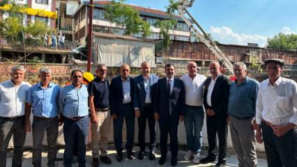 Esenler'den P&uuml;t&uuml;rge'ye kardeşlik eli: 4 dev projenin temeli atıldı!