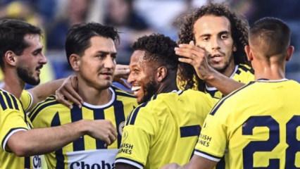 Fenerbah&ccedil;e'den hazırlık ma&ccedil;ında gol şov! Sidiki 4 dakikada 2 gol attı