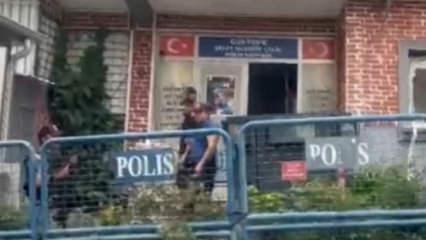 Film gibi ka&ccedil;ış! Polisi g&ouml;r&uuml;nce 4 metreden atladı