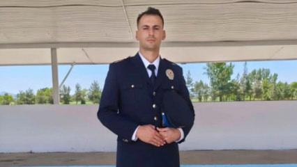 Gen&ccedil; polisin acı sonu: &Uuml;niformasını giyemeden vefat etti