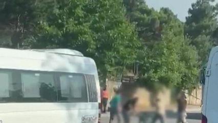 Kocaeli'de dehşet anları: 4 kişi tek kişiye demir sopalarla acımasızca saldırdı