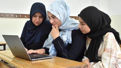 LGS sınavında 500 tam puan alan Meryem'in hedefi Kartal Anadolu İmam Hatip Lisesi
