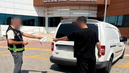 Mersin'de trafikte kavga eden iki s&uuml;r&uuml;c&uuml;ye 362 bin lira ceza