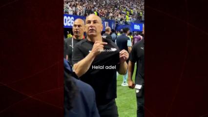  Mısır Teknik Direkt&ouml;r&uuml; Hassan'dan İsrail bayrağı a&ccedil;an taraftarlara sert tepki