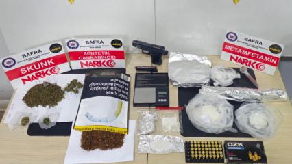 Samsun'da yakalanan zehir tacirlerine 18&rsquo;er yıl hapis cezası!