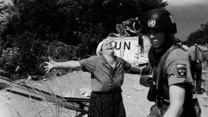 Srebrenitsa&rsquo;da ırk&ccedil;ı Batı'nın yaptığı soykırımı unutmadık