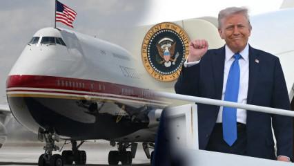 Tam 400 milyon dolar değerinde! İşte Trump'ın u&ccedil;an kalesi: BOEİNG VC-25B!
