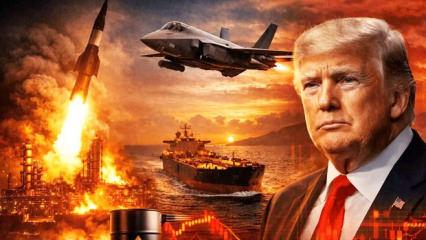 Trump "Allah'a ş&uuml;k&uuml;rler olsun" deyip İran'ı bombalama talimatı verdi
