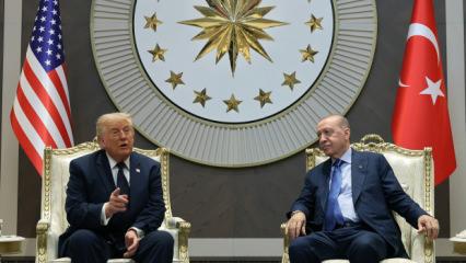 Trump'ın Erdoğan s&ouml;zleri NATO Zirvesi'ne damga vurdu