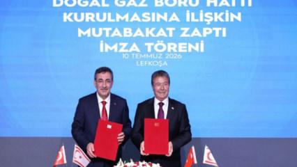 T&uuml;rkiye ile kardeş &uuml;lke arasında imzalar atıldı! Yeni doğal gaz hattı geliyor