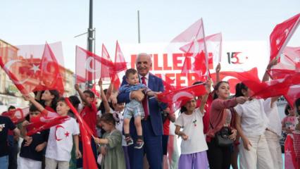 &Uuml;mraniye, 15 Temmuz demokrasi destanının 10. yılında tek y&uuml;rek!