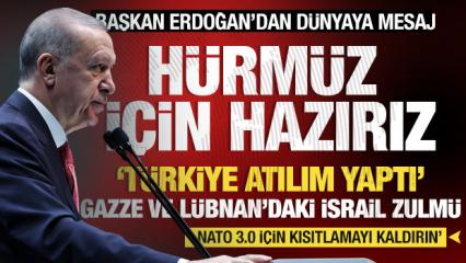 Zirvenin en kritik konuşması: Erdoğan'dan NATO'nun geleceğine T&uuml;rkiye imzası!