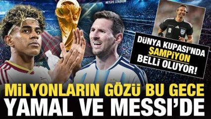 D&uuml;nya nefesini tuttu! 2026 D&uuml;nya Kupası'nda şampiyon bug&uuml;n belli oluyor