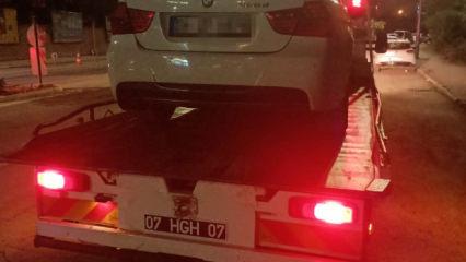 İtfaiyeyi engellemenin bedeli ağır oldu: Hem parası gitti hem arabası