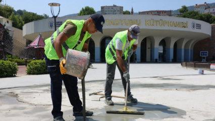 Bursa B&uuml;y&uuml;kşehir, Millet Bah&ccedil;esi'nin &ccedil;ehresini değiştiriyor