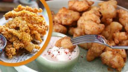 Bir daha dışarıda &ccedil;ıtır tavuk yemeyeceksiniz! &Ccedil;ıtır &ccedil;ıtır tempura tavuk tarifi