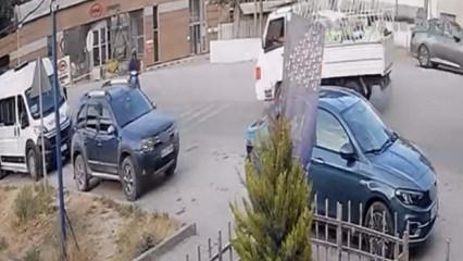 Bolu'da 1 kişinin &ouml;ld&uuml;ğ&uuml; feci kaza kamerada