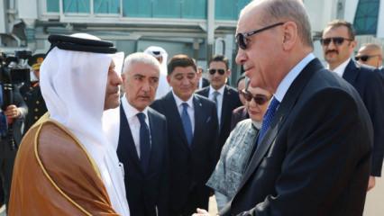 Emine Erdoğan'dan vefat eden eski Katar Emiri i&ccedil;in başsağlığı mesajı