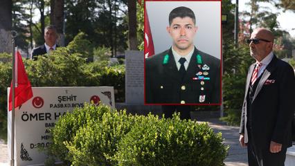 Emri veren komutan, kahramanı unutmadı: Aksakallı'dan &Ouml;mer Halisdemir'e 'vefa' ziyareti!