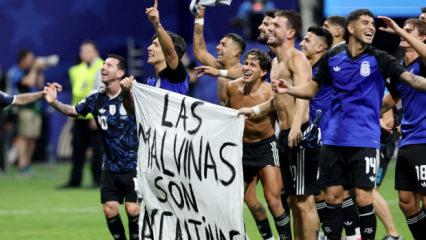 FIFA harekete ge&ccedil;ti! Arjantin'in İngilizleri &ccedil;ıldırtan 'Falkland' g&ouml;ndermesi masada