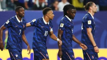 Fransa 2026 FIFA D&uuml;nya Kupası'na veda etti! Mbappe ilki yaşadı