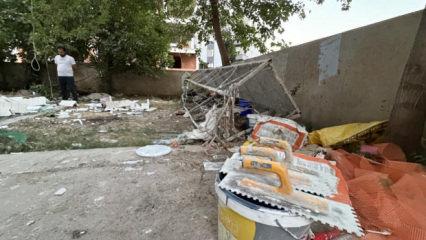 İnşaat asans&ouml;r&uuml;n&uuml;n halatı koptu: 2 iş&ccedil;i hayatını kaybetti
