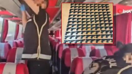 İstanbul'da yolcu otob&uuml;s&uuml;nden cephanelik &ccedil;ıktı! &Ccedil;eteye sevk ediyorlardı