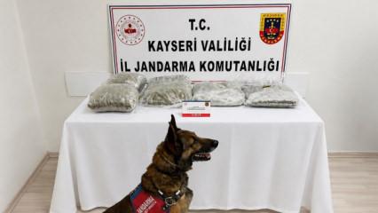 Kayseri&rsquo;de uyuşturucu sevkiyatına jandarma engeli!