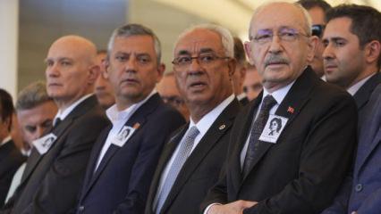 Kılı&ccedil;daroğlu ile &Ouml;zel'in katıldığı cenazede şok detay! Herkes bakakaldı...