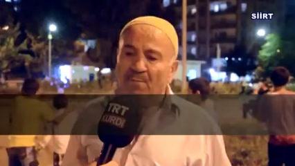 15Temmuz gecesi Siirtli vatandaşın yaşadığı duygu dolu anlar yeniden g&uuml;ndem oldu