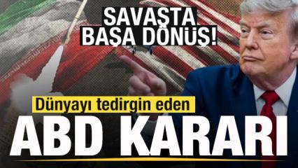 Son dakika: İran'dan şoke eden ABD kararı! Savaşta başa d&ouml;n&uuml;ş