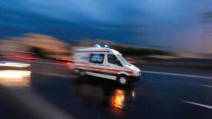 Takla atan motosikletin s&uuml;r&uuml;c&uuml;s&uuml; &ouml;ld&uuml;