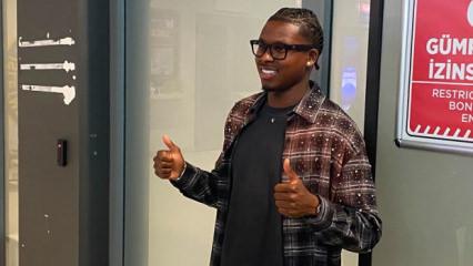 Trabzonspor'un yeni transferi kente geldi