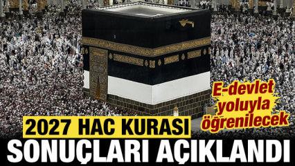 2027 hac kura sonu&ccedil;ları a&ccedil;ıklandı: Sonu&ccedil;lar nasıl &ouml;ğrenilecek?