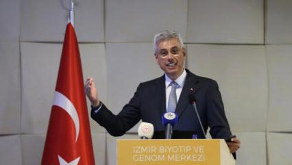 Sağlık Bakanı Memişoğlu'ndan İzmir Biyotıp ve Genom Merkezi'ne ziyaret
