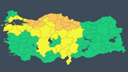 AFAD: Uyarı verilen illerde 18 bin 705 personel g&ouml;revlendirildi