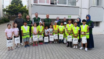 Amasya'da &ccedil;ocukların kurduğu Yeşilay şubesi t&uuml;m akranlarına &ouml;rnek oluyor
