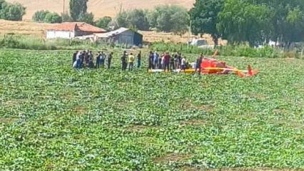 Ankara'da eğitim helikopteri d&uuml;şt&uuml;: Bakan G&uuml;rlek acı haberi duyurdu: Pilot şehit d&uuml;şt&uuml;