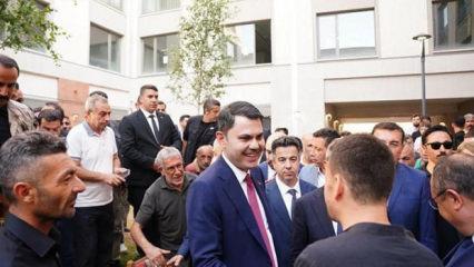 Bakan Kurum Malatya&rsquo;da depremzede aileye misafir oldu