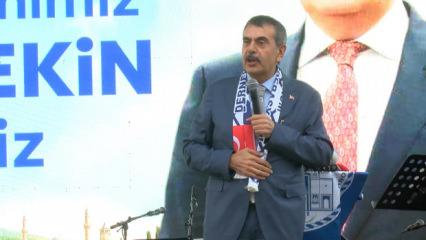 Bakan Tekin: Topluma &ccedil;imento vazifesi g&ouml;ren sivil toplum &ouml;rg&uuml;tlerimiz var