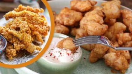 Bir daha dışarıda &ccedil;ıtır tavuk yemeyeceksiniz! &Ccedil;ıtır &ccedil;ıtır tempura tavuk tarifi