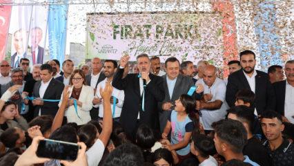 Gaziantep'te "Hayat Projesi Fırat Mahallesi Parkı" hizmete a&ccedil;ıldı 