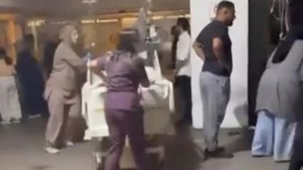 Hastanenin yoğun bakım &uuml;nitesinde korkutan yangın