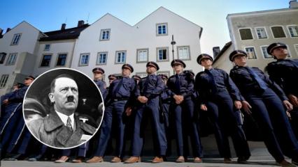 Hitler'in evi karakol oldu